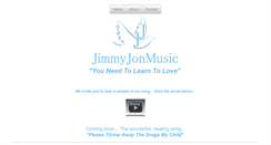 Desktop Screenshot of jimmyjonmusic.com