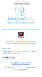 Mobile Screenshot of jimmyjonmusic.com